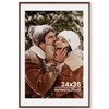 Axeman 24x36 Natural Solid Oak Wood Picture Frame with 20x30