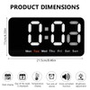 COZHYESS Digital Alarm Clocks for Bedrooms, Digital Clock with 3