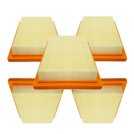 Lvdrwi Air Fil-ter 0J8478 Fit For Ge-nerac 14-22KW 2013+ Generator Evolution Series Home Standby Air-Cooled Engine V-Twin 990CC and 999CC Engine Rep 0J8478S (Orange-5 Pack)