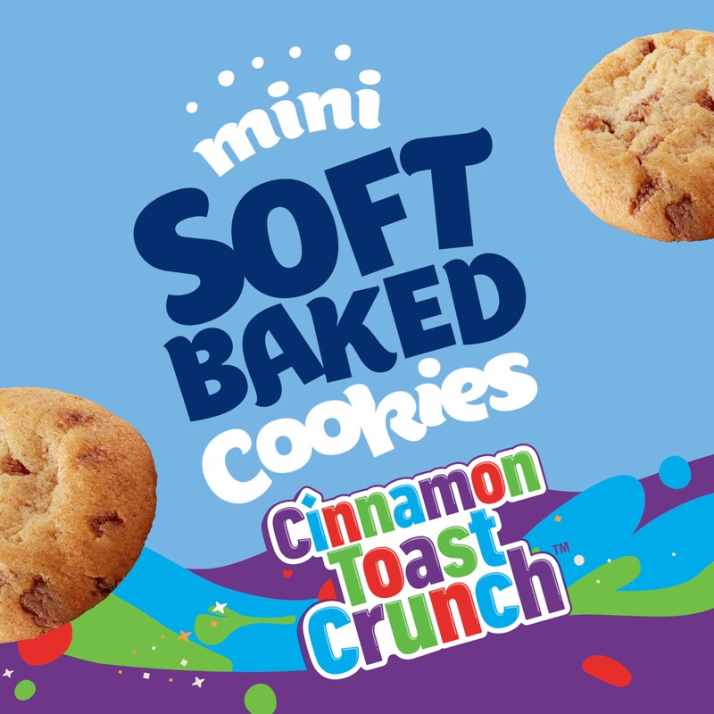 Pillsbury Mini Soft Baked Cookies, Cinnamon Toast Crunch, Made with
