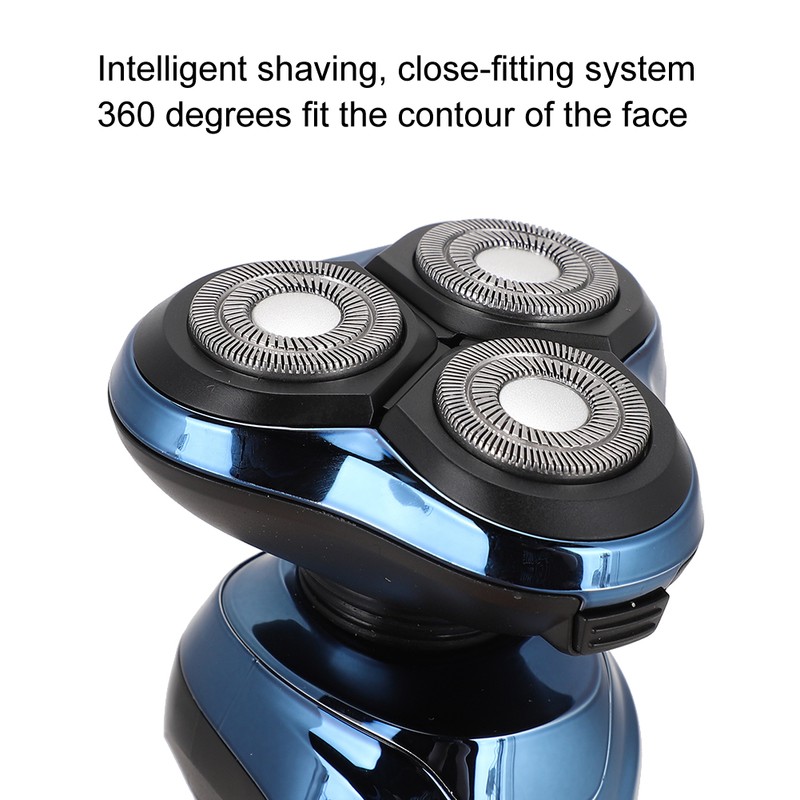 Electric Shaver Waterproof Rechargeable Close Fitting Beard Shaving Trimming Tool