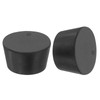sourcing map Rubber Tapered Plug 37mm to 45mm Solid Test