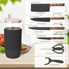 TOPLUCKY Knife Set, 7-Piece Kitchen Knife Set with Sharp Chef