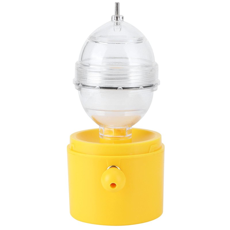 Egg Scrambler Shaker, Whisk Hand Powered Golden Egg Maker Eggs