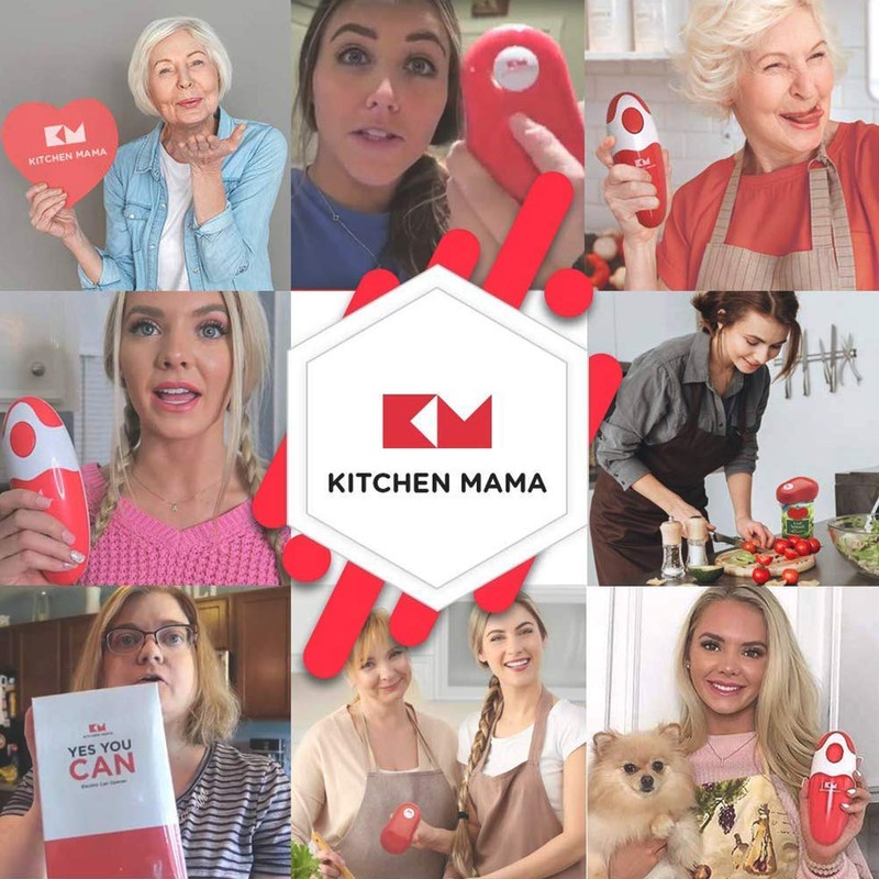 Kitchen Mama Auto Electric Can Opener: Open Your Cans with