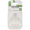 Twistshake - Pezón anti-Colico medio 2 meses + - 2Pack