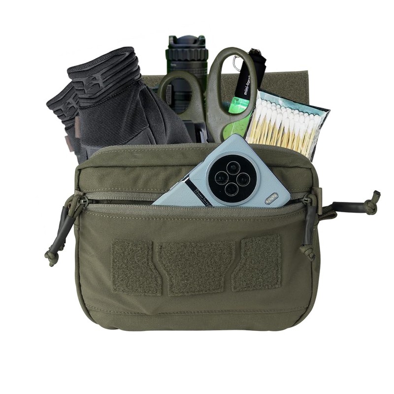 IDOGEAR Tactical Drop Dump Pouch Dangler Pouch Vest Admin Pouch