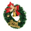 10PCS Dollhouse Christmas Wreaths Simulation Plastic Garland Model for 1/12