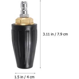 Boquilla Giratoria Turbo 4000 PSI Diámetro 040 para Hidrolavadora (6 Piezas)
