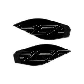 Az Graphishop 3D Resin Side Tank Pads Compatible with Aprilia Tuono 660 2021-2025 L-231 (Factory - Toofast)