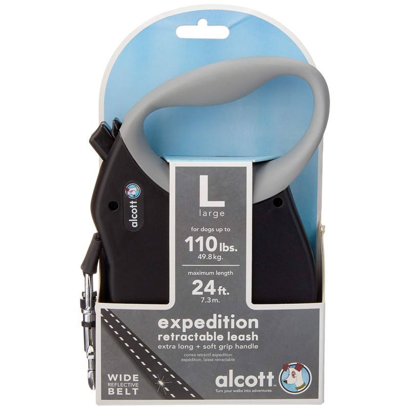 Expedition Retractable LEASHES Expedition Retractable 24FT BK MD,