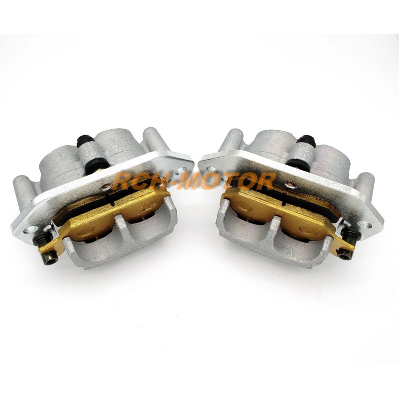 RCH Front Left Right Brake Calipers w/Pads for Yamaha Viking