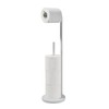 SunnyPoint Toilet Tissue Paper Roll Holder Round Base Stand with