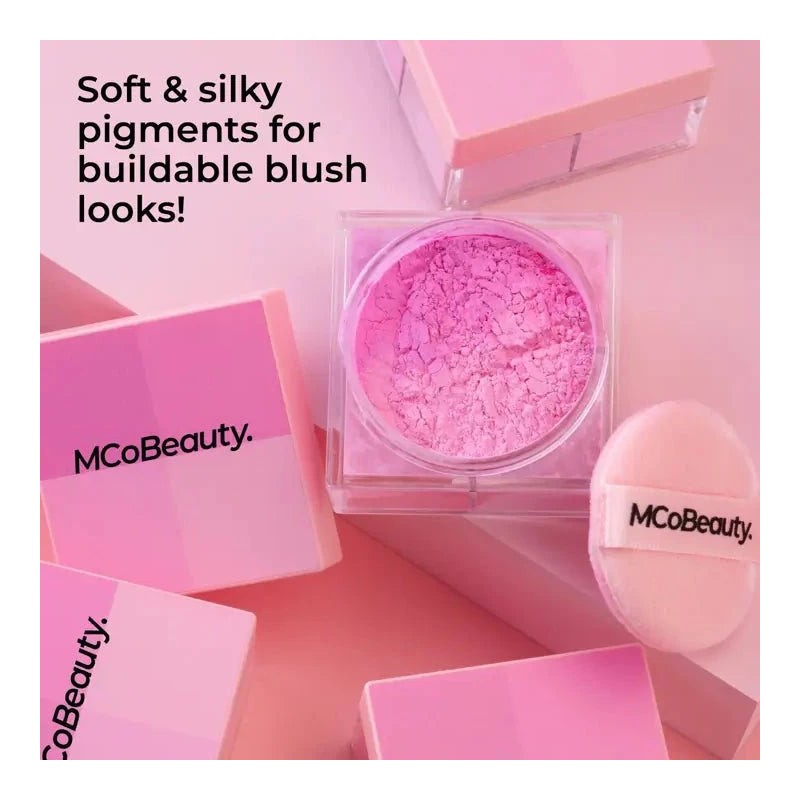 MCoBeauty Blush Quad Loose Powder - Pink