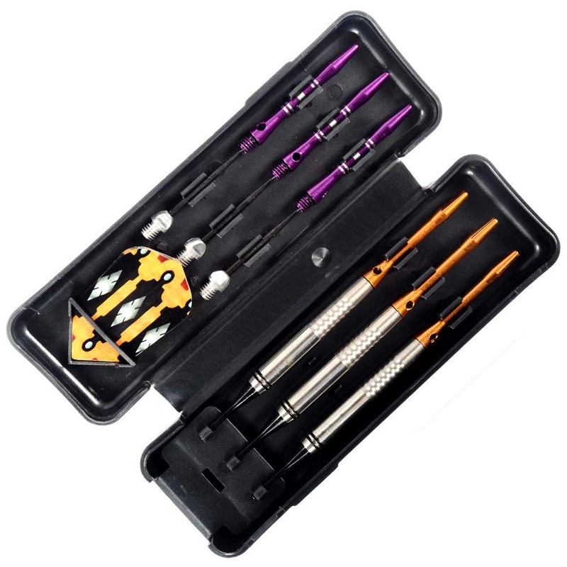 CUESOUL Black Scorpion 18g 85% Tungsten Soft Tip Darts Set