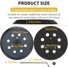 3 Pack 5 Inch 8 Hole Orbital Sander Replacement Pad