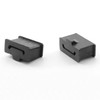 1 Pair Rubber Muffler Mount Compatible with Harley Touring Road