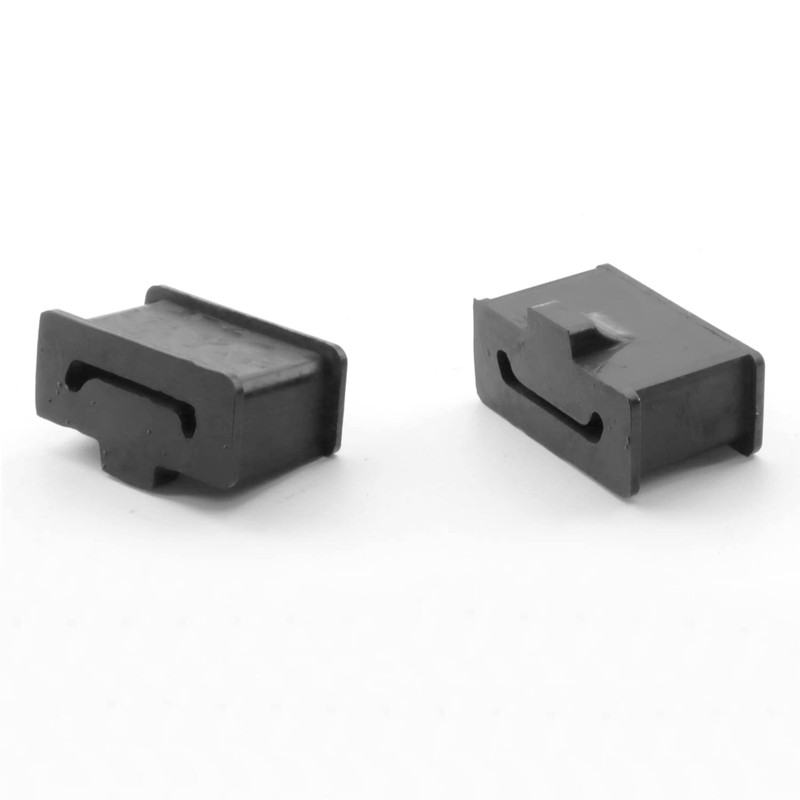 1 Pair Rubber Muffler Mount Compatible with Harley Touring Road