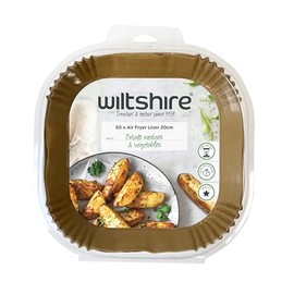 Wiltshire Air Fryer Paper, Square, 20 cm Size