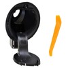 Fuel Gas Filler Door Housing Pocket w/Hinge and trim removal