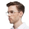 WEMOOTANTS Large Bifocal Reading Glasses 1.25 for Men Blue Light