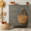 FAINCA Pack of 6 Rattan Furniture Knobs, Cabinet Handles, Drawer