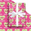 LeZakaa Birthday Wrapping Paper Roll for Mom, Happy Birthday Mom