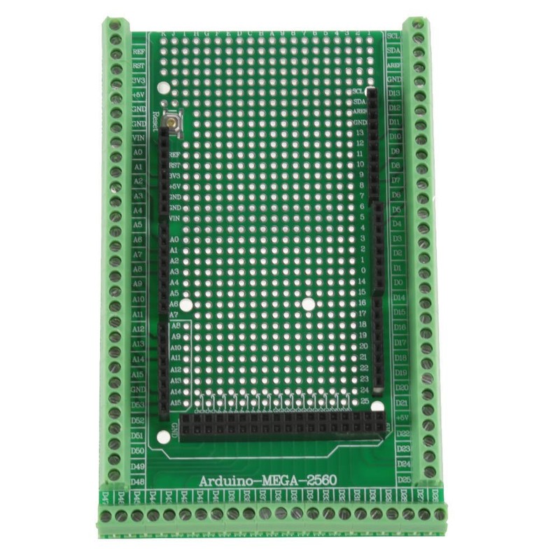 Wal Front Prototype Screw Terminal Block Shield Board Kit MEGA-2560