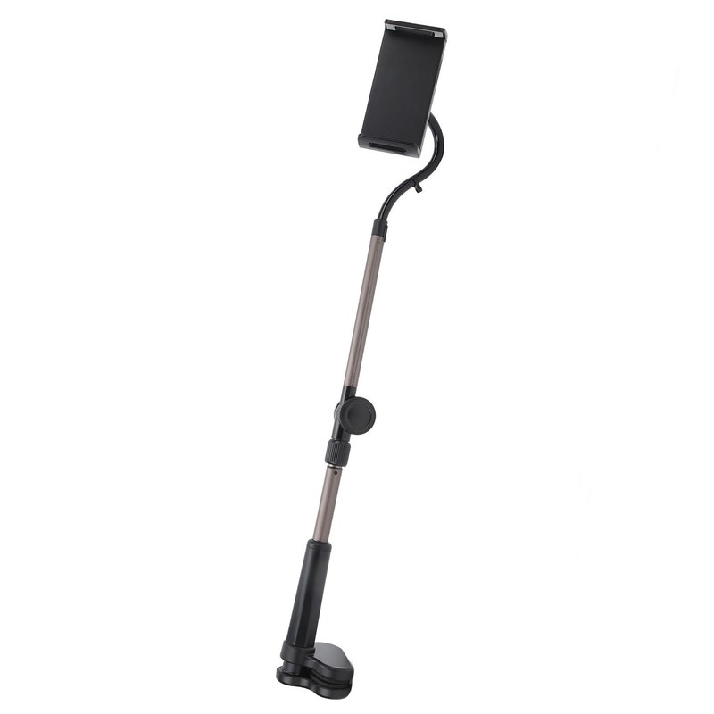 Tablet Clamp Holder Desk Mount Stable Flexible 360 Degree Rotation