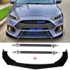 KEEPDSGN For Ford Focus RS ST Front Bumper Lip Splitter