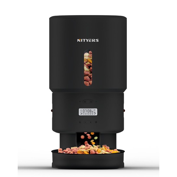 Automatic Cat Feeder - Nityers 21 Cups/5L Timed Cat Food