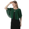 Chiffon Capelet Soft Capes Shawls and Wraps for Evening Dress