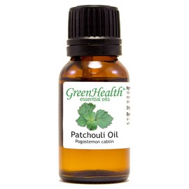 Patchouli – 1/2 fl oz (15 ml) Glass Bottle – 100% Pure Essential Oil - GreenHealth