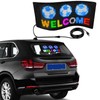 15.4x4.2in LED Panel, USB Customizable Flexible Car Screen With APP