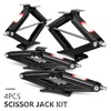 DNA MOTORING 4-Pack 5000lbs RV Trailer Stabilizer Leveling Scissor Jacks