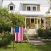 HOOSUN 20 Pack Garden Flag Clips And Stoppers,Tiger Clips Spring