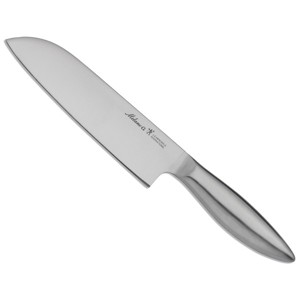 Henckels 19758-461 Milano Alpha Petit Knife, 6.3 inches (160 mm), Made in Japan, Santoku Knife, Stainless Steel, Dishwasher-Safe, Made in Seki City, Gifu Prefecture, Genuine Japanese Product