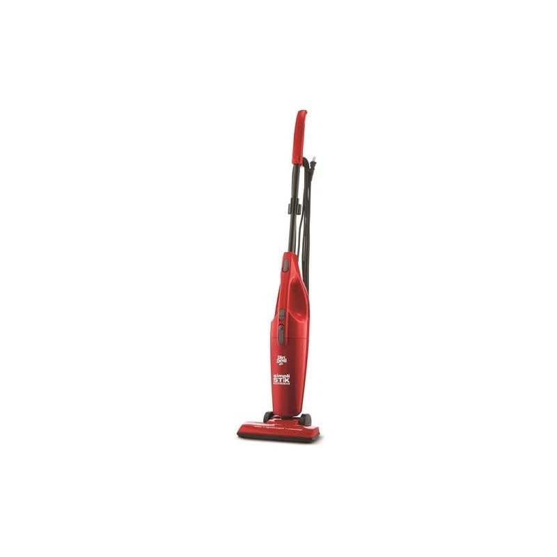 Dirt Devil Red Corded Stick Vacuum Light Bagless On Board