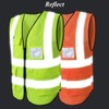 HYCOPROT Reflective Safety Vests High Visibility Mesh Breathable Workwear with