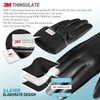 QUKOPSE Winter Leather Gloves for Men,Touchscreen Snow Driving Gloves with
