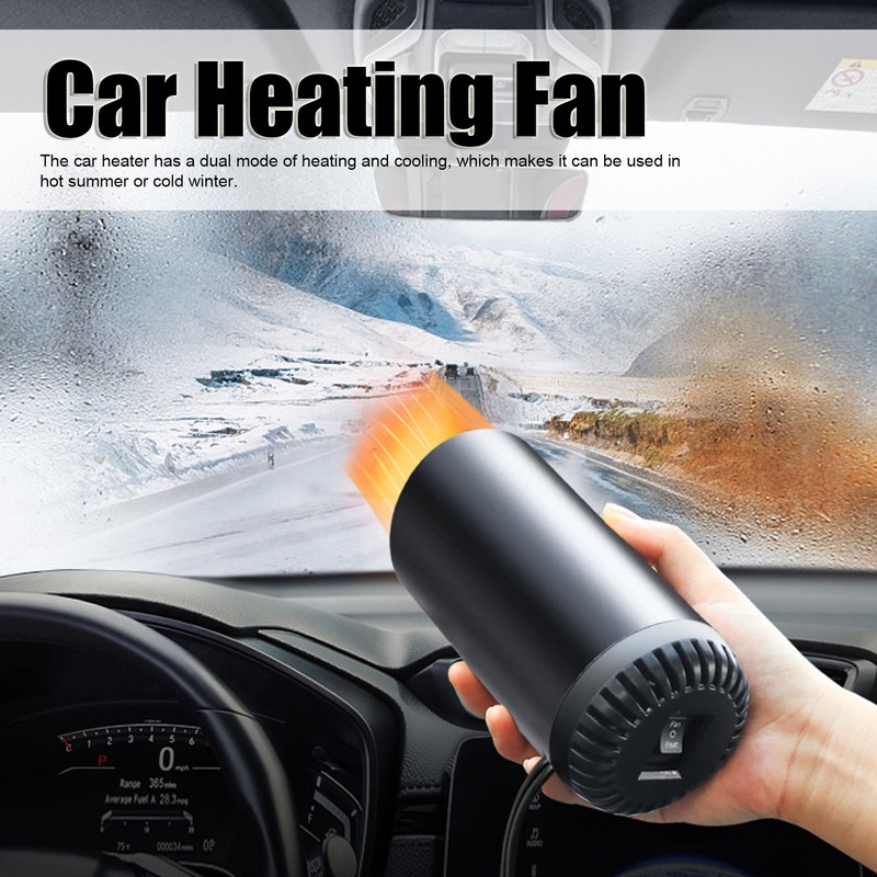 2 in 1 Car Heater Heating Cooling Modes 12V 150W