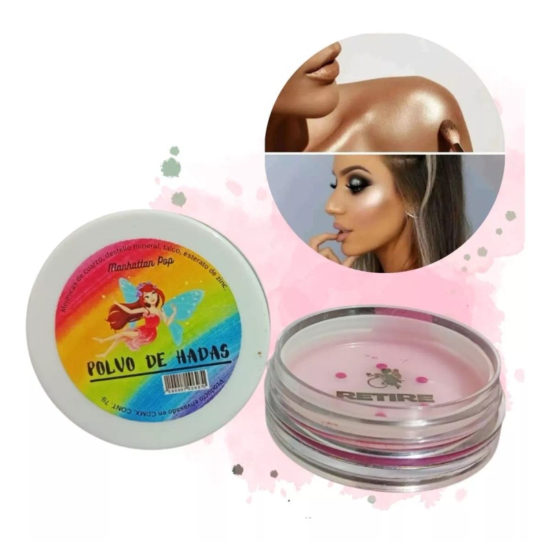 Mafab Iluminador Polvo De Hadas Body Glitter Rostro, Pelo Cuerpo