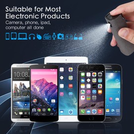 AKARY Screen Cleaner - All in One Touchscreen Mist Cleaner, Fingerprint-Proof for Phones, Pads, Laptops & Monitors (Black) (Screen Cleaner (Black))