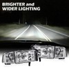 PIT66 Headlights Assembly Compatible with 1994-2001 Dodge Ram 1500/1994-2002 Dodge