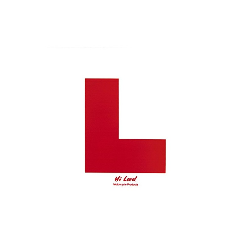 Hi Level Stick-On L Plates - Pack of 20 -