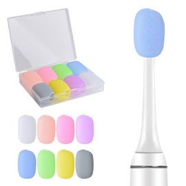 JYNXOR 8 Stück Zahnbürste Kopf Abdeckungen 8 Farben zahnbürsten schutzkappe tragbarer Zahnbürstenschutz manuelle & elektrische Zahnbürste Reise zahnbürste etui für Zuhause Büro Hotel und Outdoor