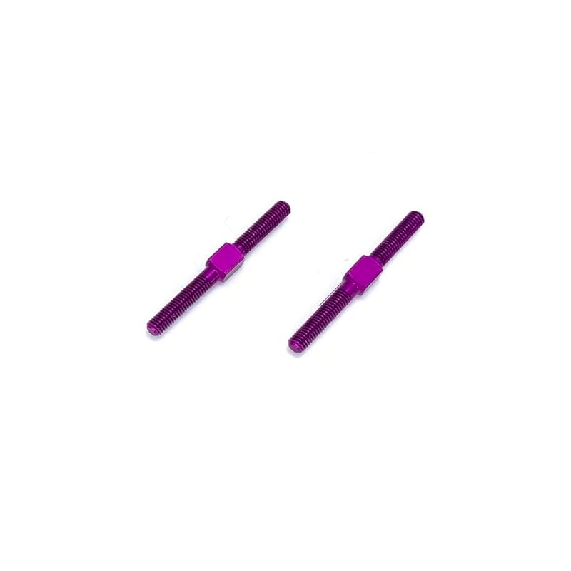 Square A70-75 Duralumin Turnbuckle M3 x 32mm (Purple) SGX-3032P