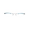 Select-A-Vision Flex 2 Lightweight Flexible Rimless Readers, Blue, 1.50