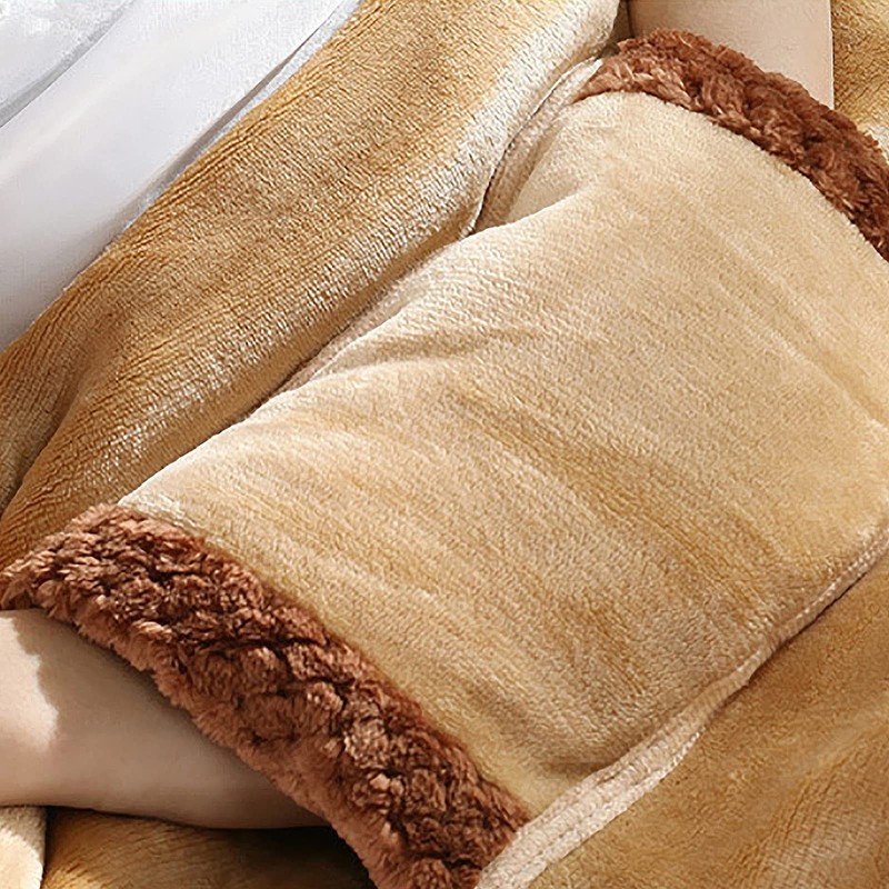NICEYEA USB Electric Heated Throw Blanket Warm Hands Thermal Shawl