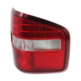 Evan-Fischer Tail Light Lens and Housing Compatible with 2004-2009 Ford F-150 Flareside New Body Style Passenger Side